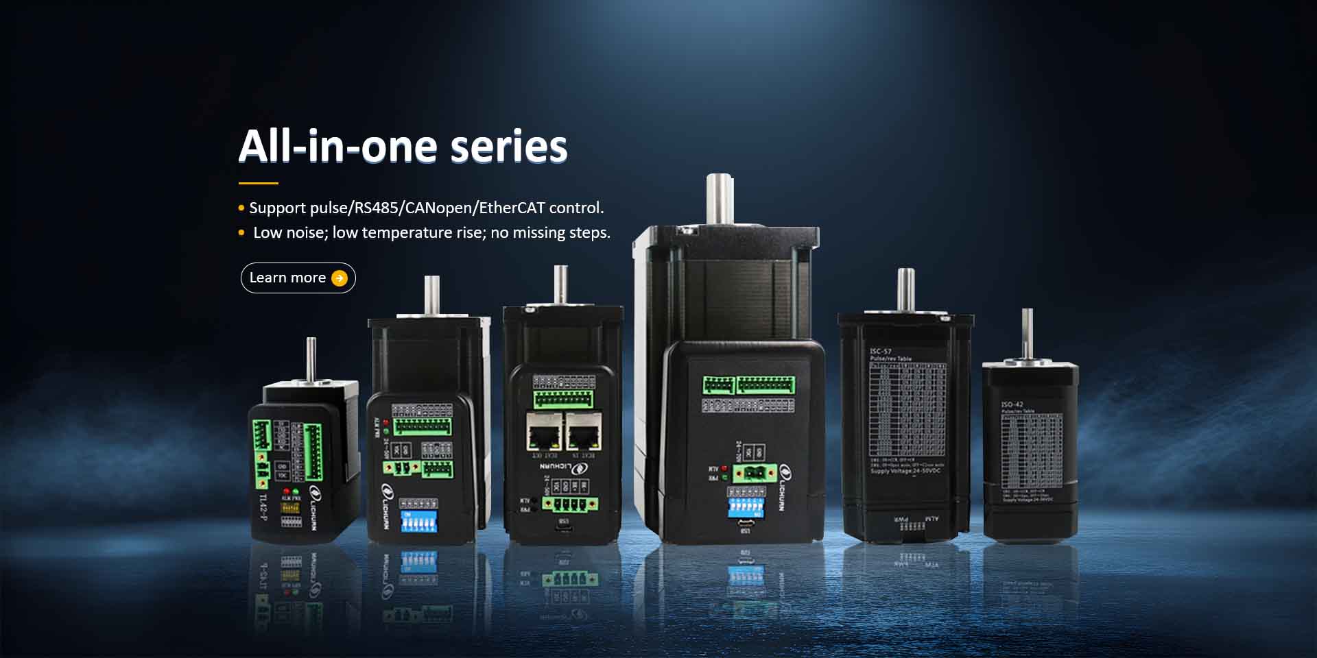 चायना क्लोज्ड लूप ओपन्ड लूप इंटिग्रेटेड स्टेपर मोटर सप्लायर्स